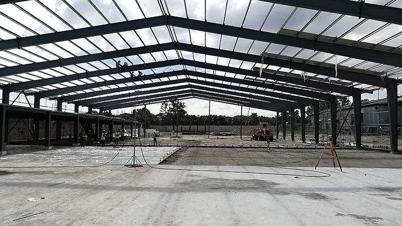 Large Span Prefabricated Steel Structure Warehouse