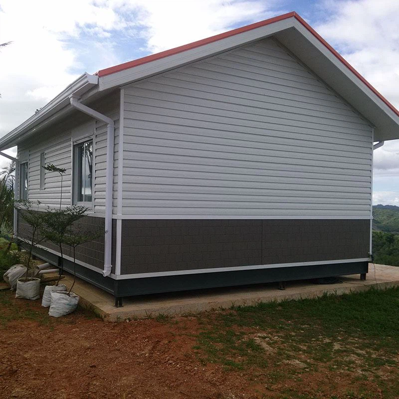 Casas pré-fabricadas de aço de calibre leve acessíveis