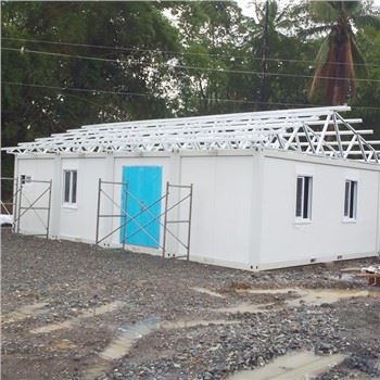 Casas de contêiner planas acessíveis