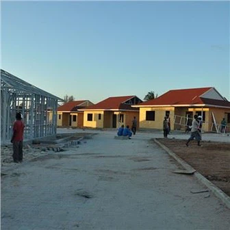 Casas pré-fabricadas de aço ecologicamente corretas