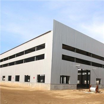 Armazém de estrutura de aço pré-fabricada