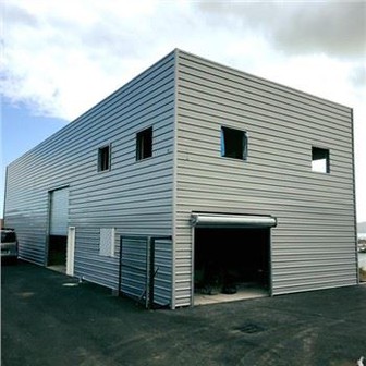 Oficina de estrutura de aço de inclinação única