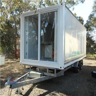 Casa Contêiner Expansível Isolada com Estrutura de Aço