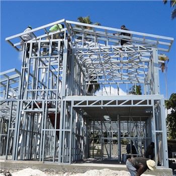 Casa pré-fabricada de projeto de dois quartos